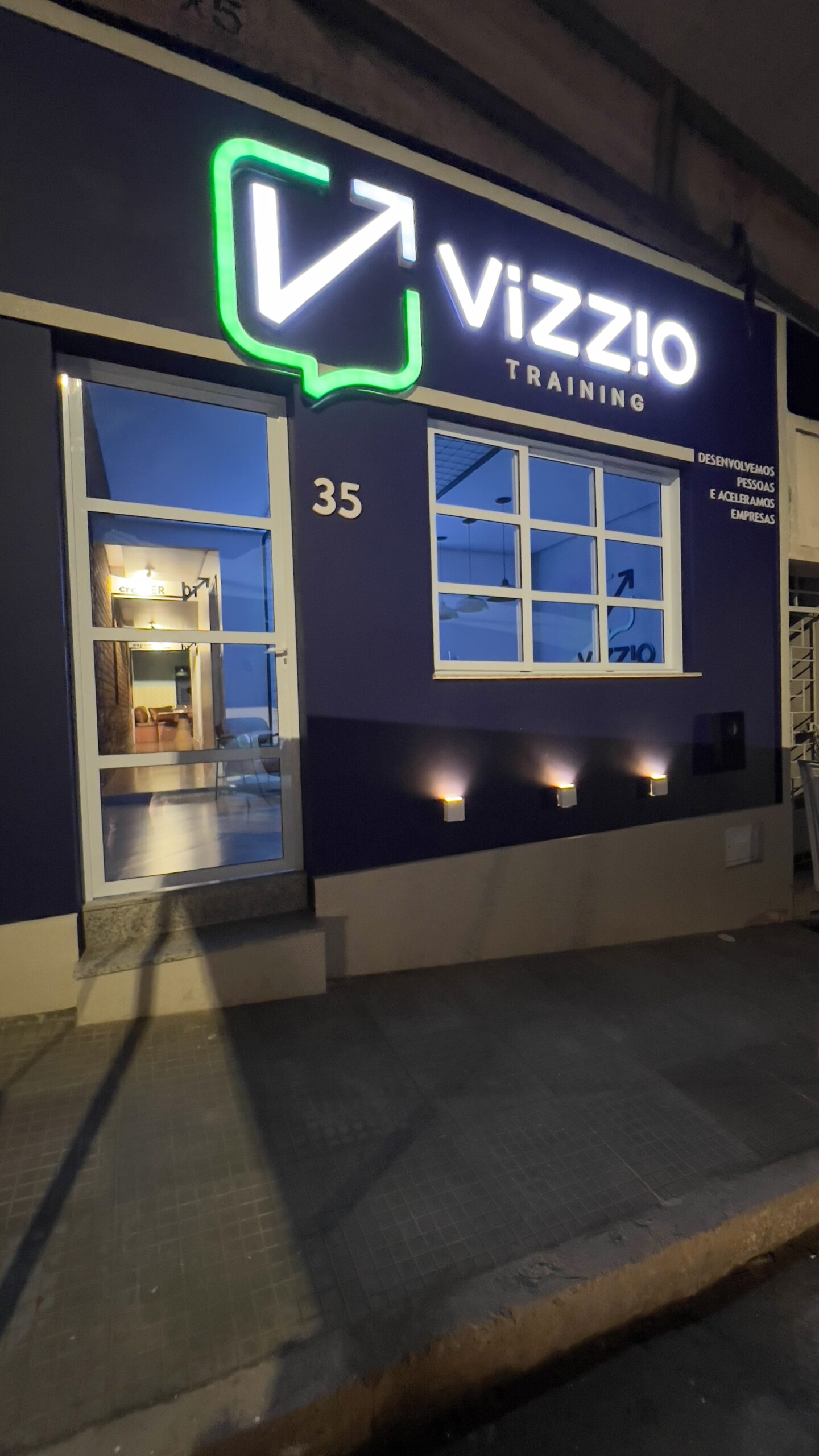 Sala de atendimento Vizzio Training